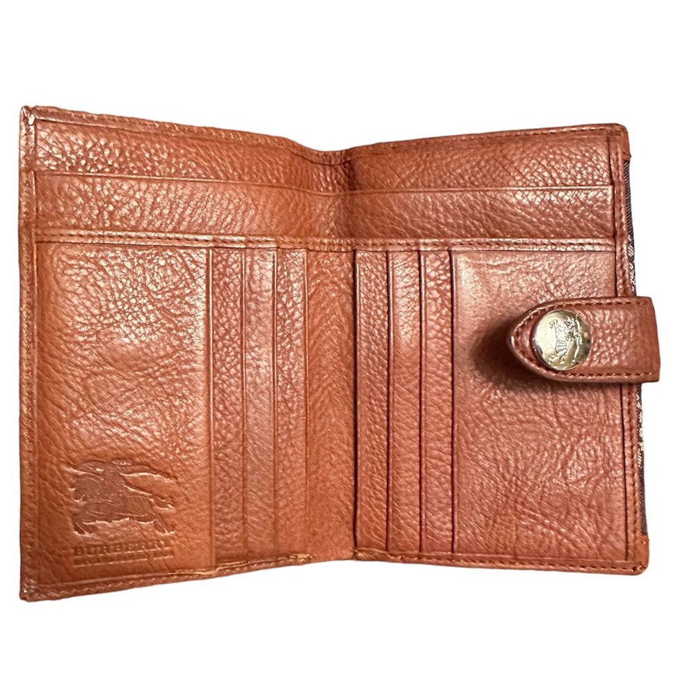 Burberry Denim and Leather Wallet - Picture 4 of 12